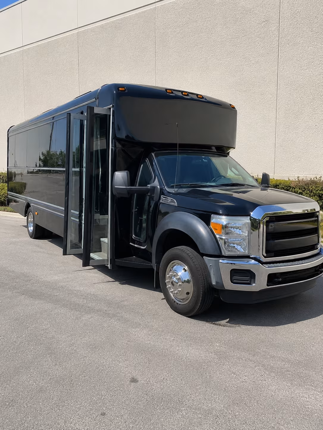across fresno california party bus rental