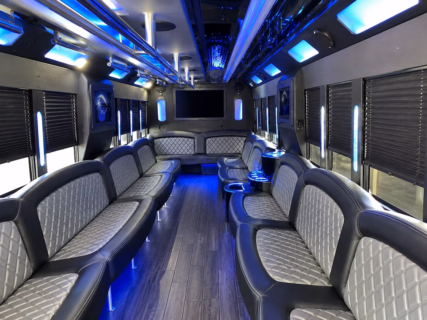 corporate party bus transportation for fresno events
