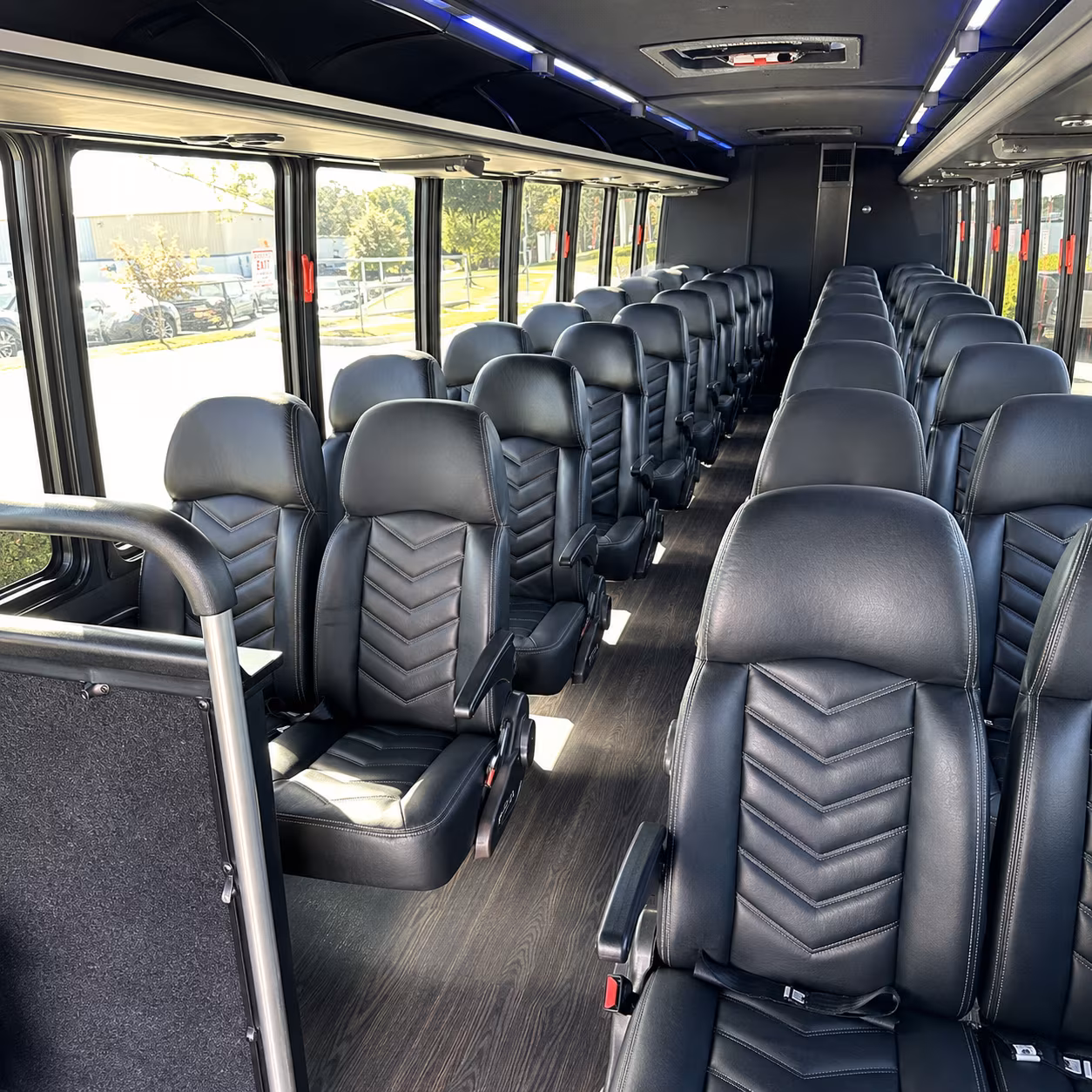 fresno corporate event transportation onboard seating