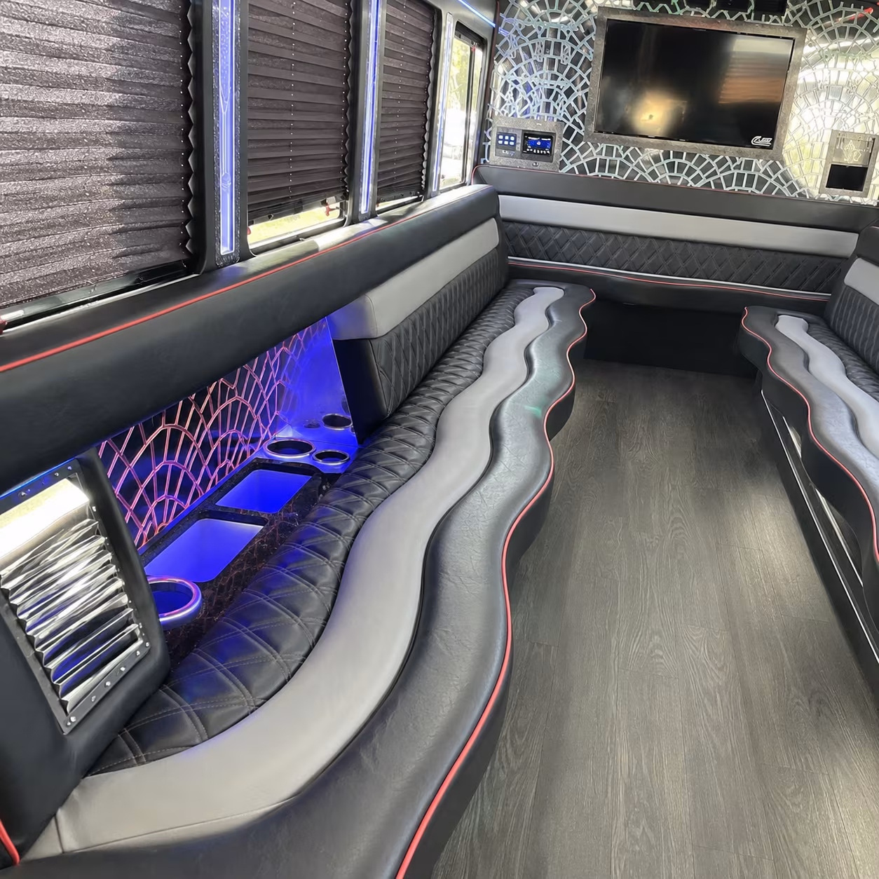 fresno night out party bus rental