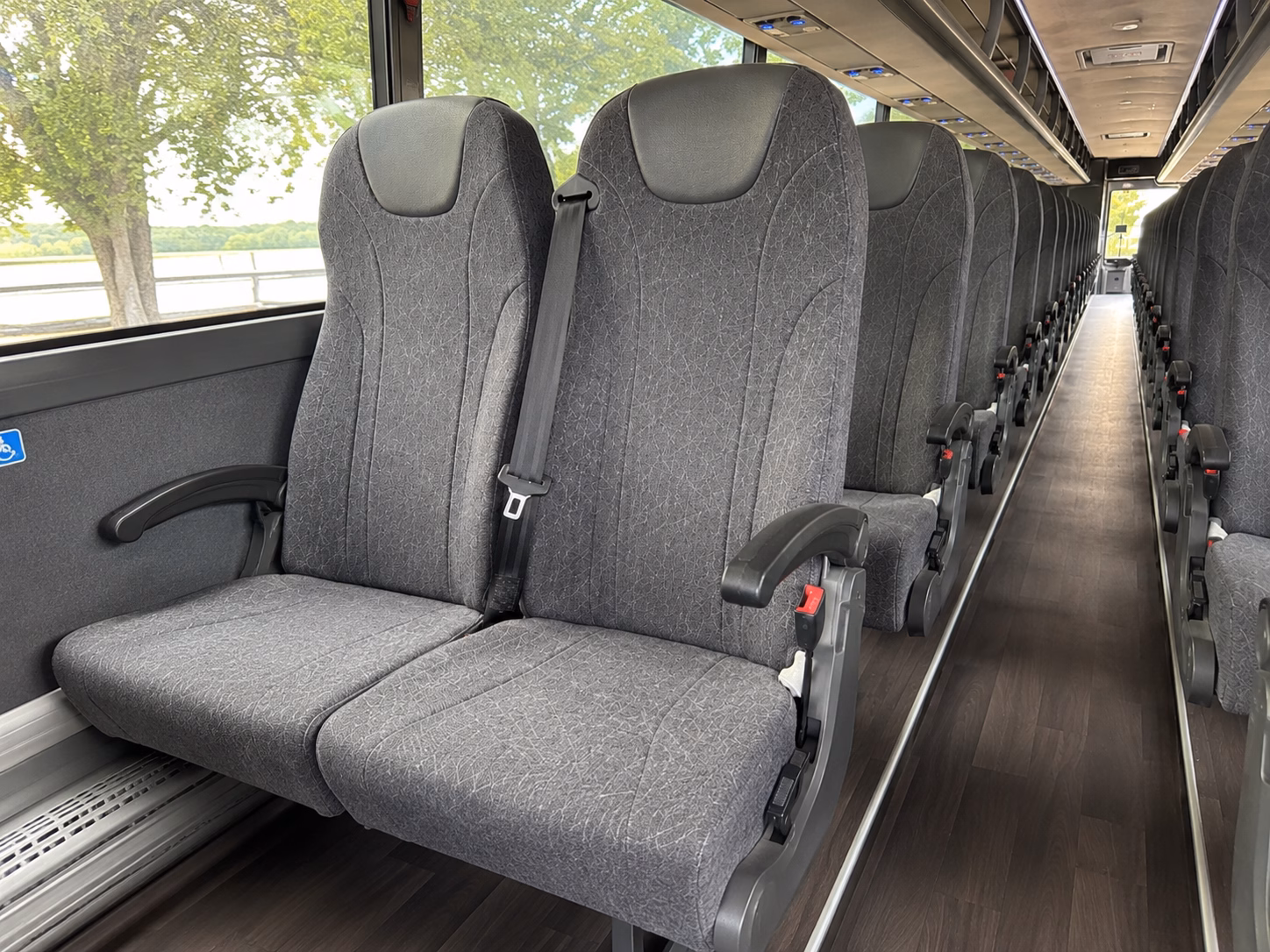 fresno sporting event transportation onboard seating