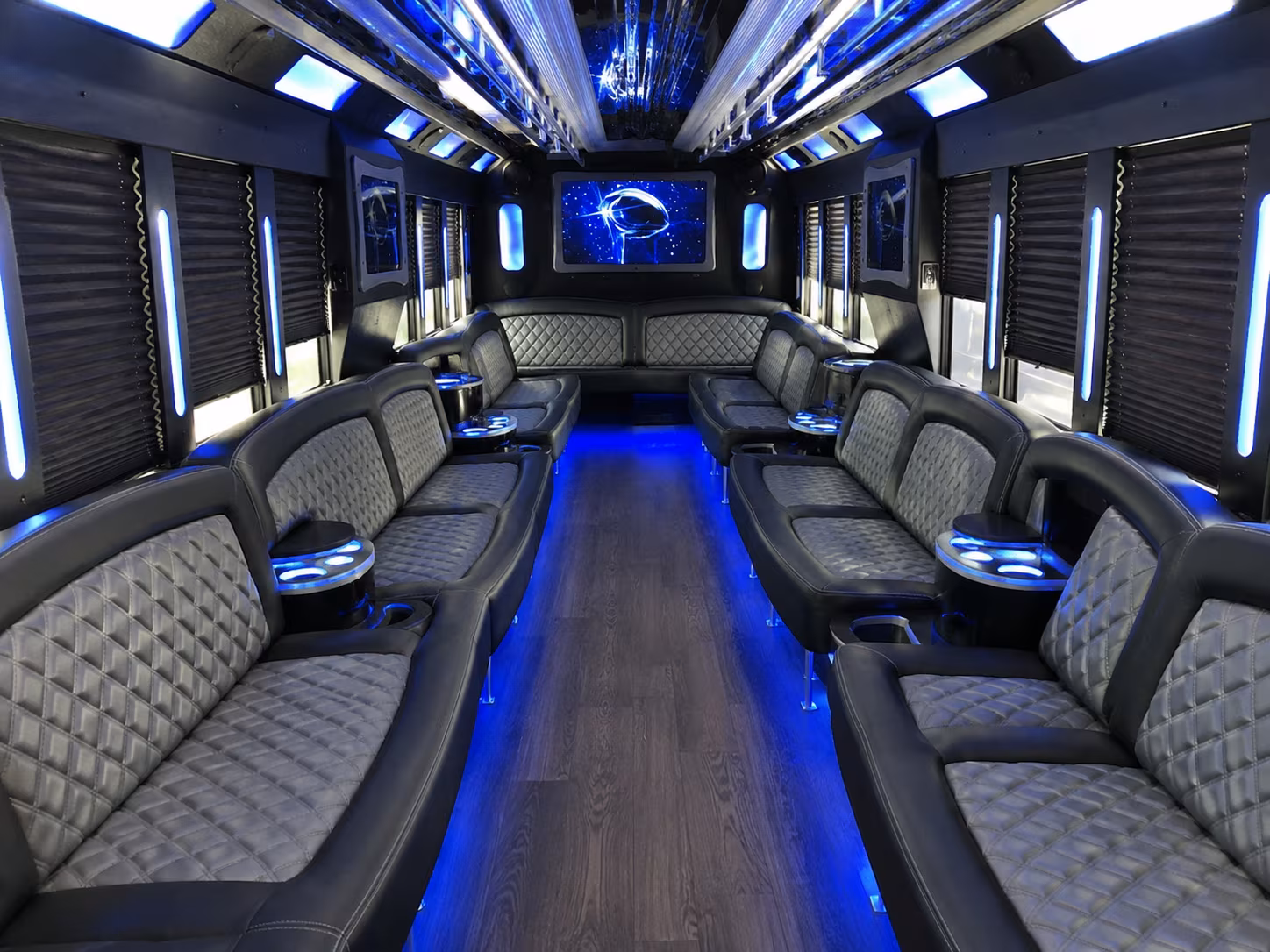 fresno wedding party bus rental
