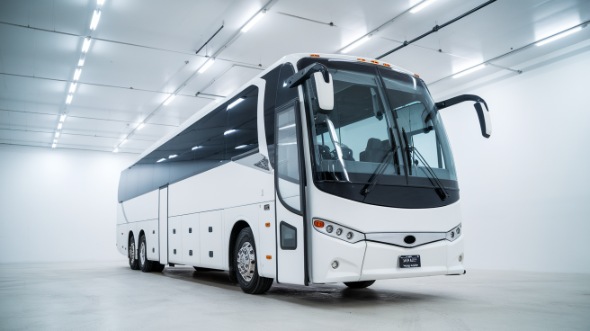 50 passenger charter bus madera