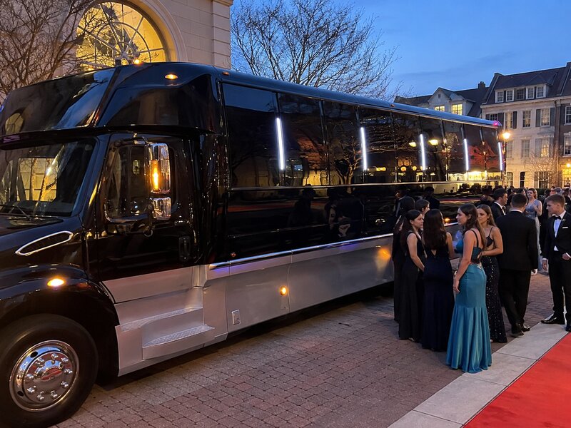 fresno prom bus rental