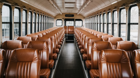 fresno school bus rental inside